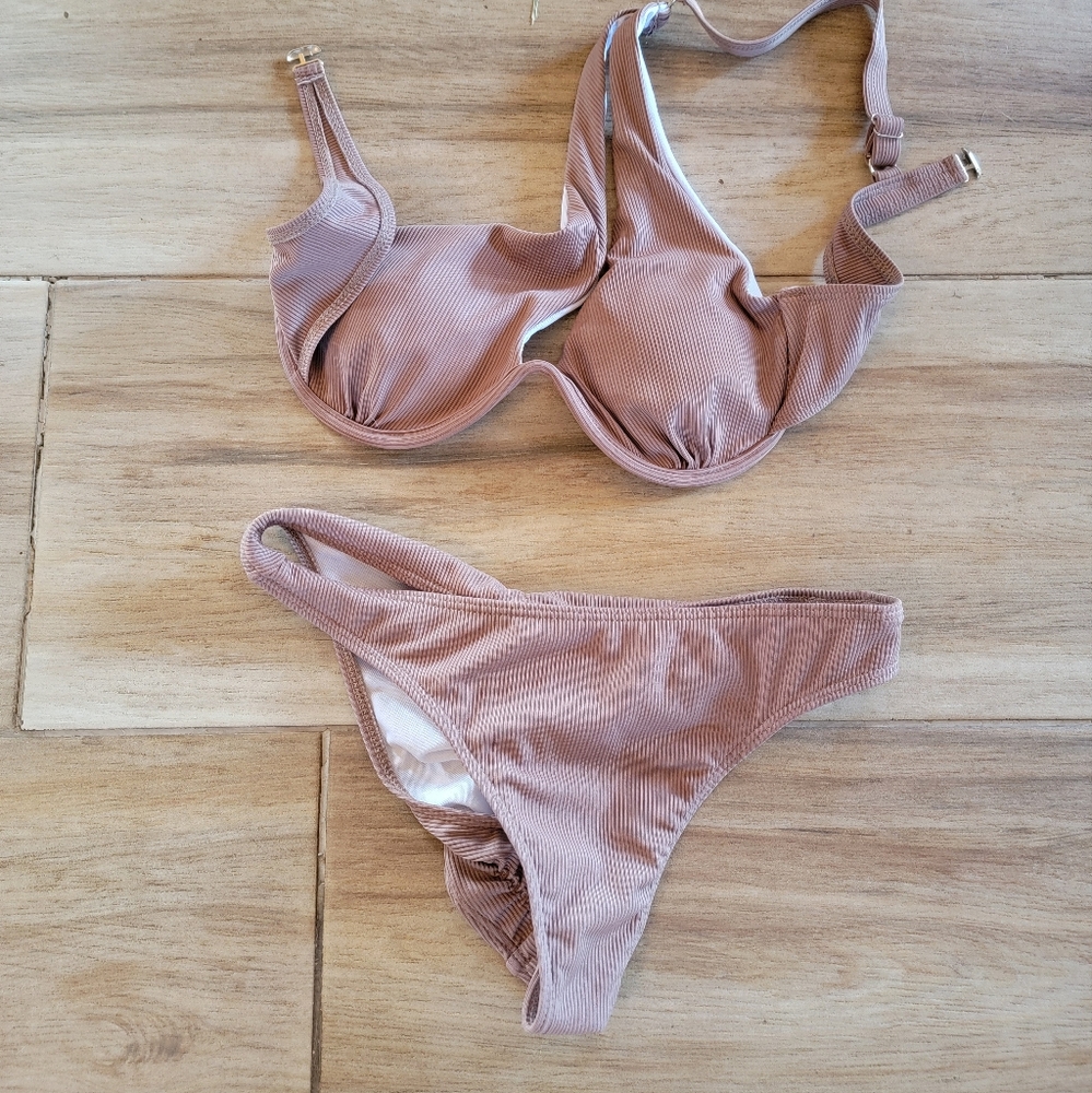 Shein one shoulder bikini  size medium